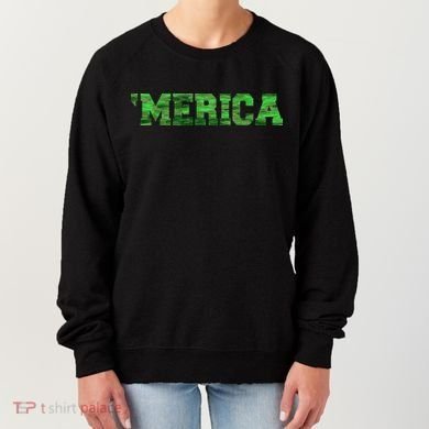 Merica Camo Logo Women's Sweatshirt