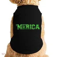 Merica Camo Logo Doggie Tank thumb 0