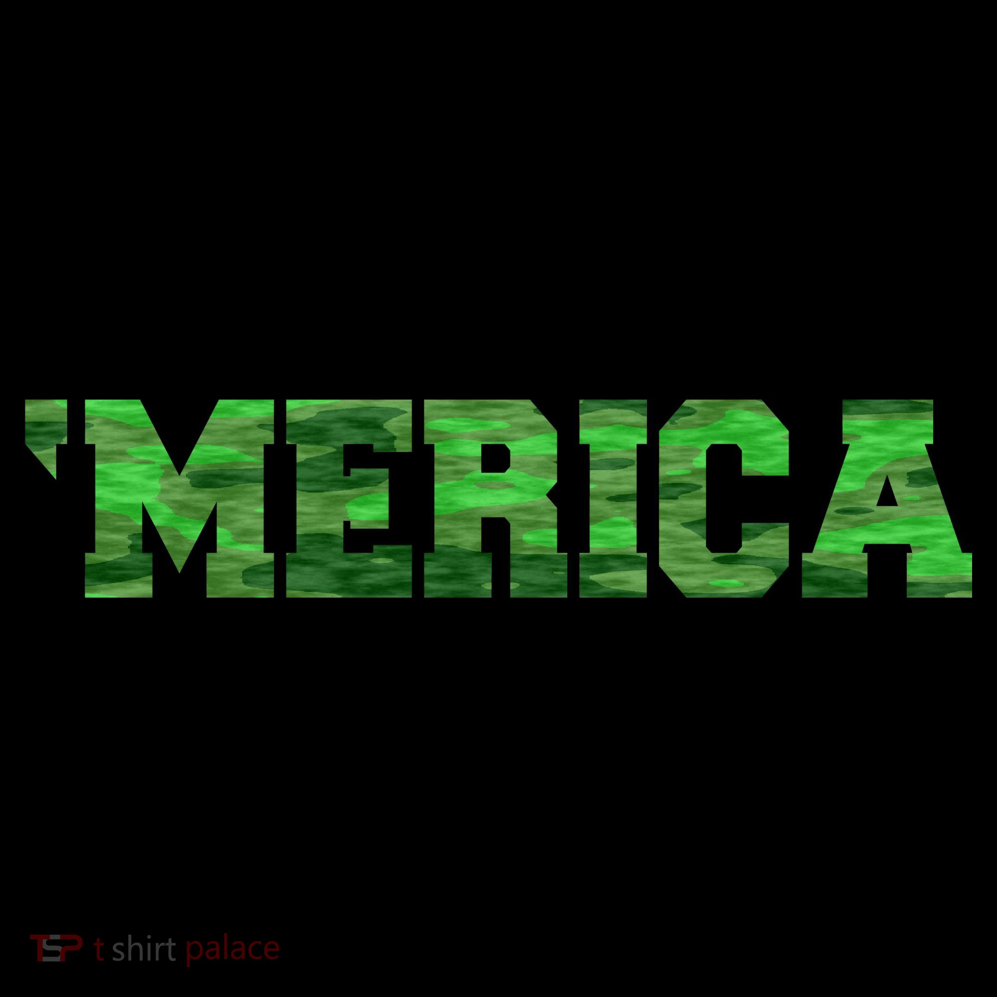 Merica Camo Logo USA-Made Doggie Bandana
