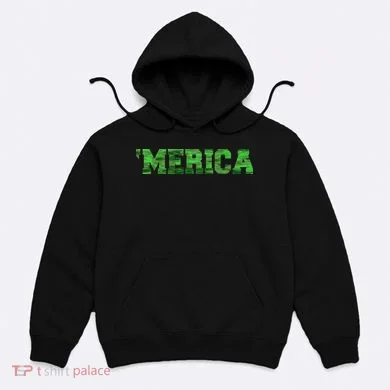 Merica Camo Logo Hoodie