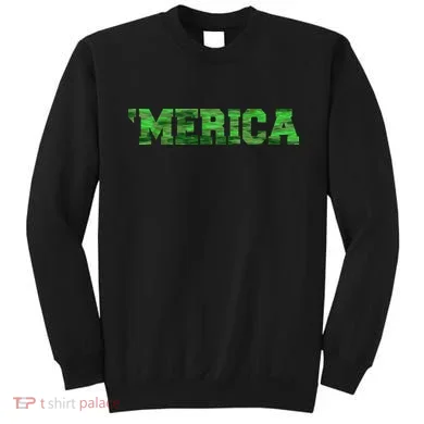 Merica Camo Logo Sweatshirt
