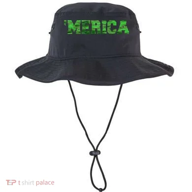 Merica Camo Logo Bucket Hat