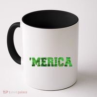 Merica Camo Logo Coffee Mug thumb 0