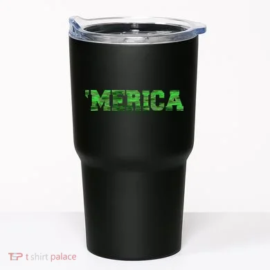 Merica Camo Logo Tumbler