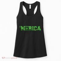 Merica Camo Logo Women's Tank Top thumb 0