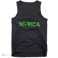 Merica Camo Logo Tank Top thumb 0