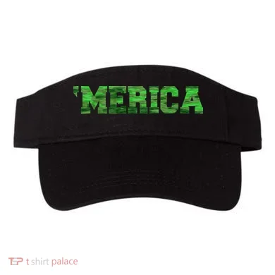 Merica Camo Logo Visor