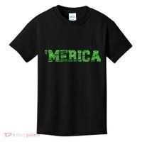 Merica Camo Logo Kids T-Shirt thumb 0