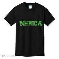 Merica Camo Logo Kids T-Shirt thumb 0