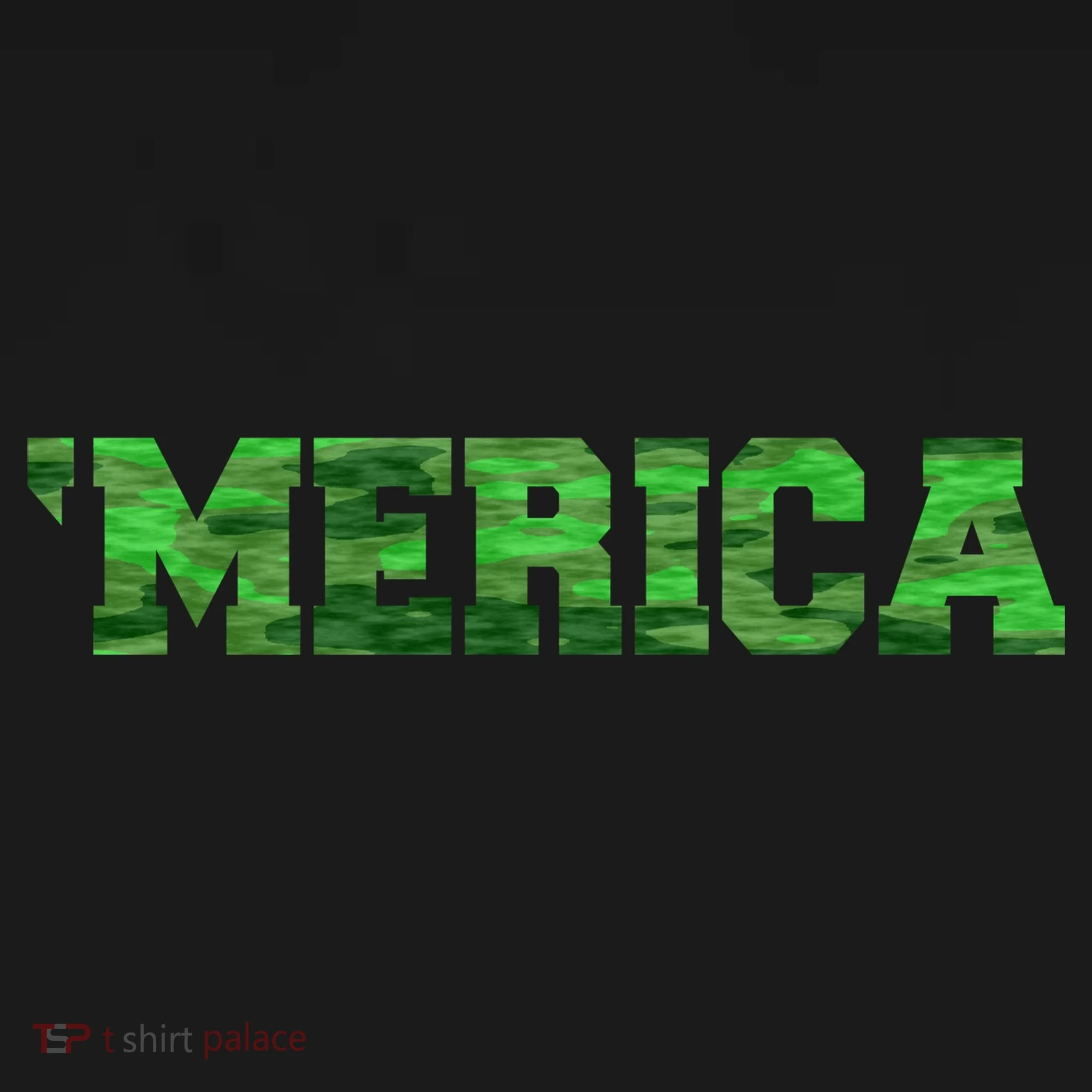 Merica Camo Logo Kids T-Shirt