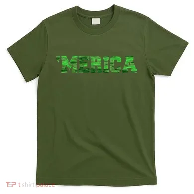 Merica Camo Logo T-Shirt