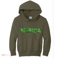 Merica Camo Logo Kids Hoodie thumb 0