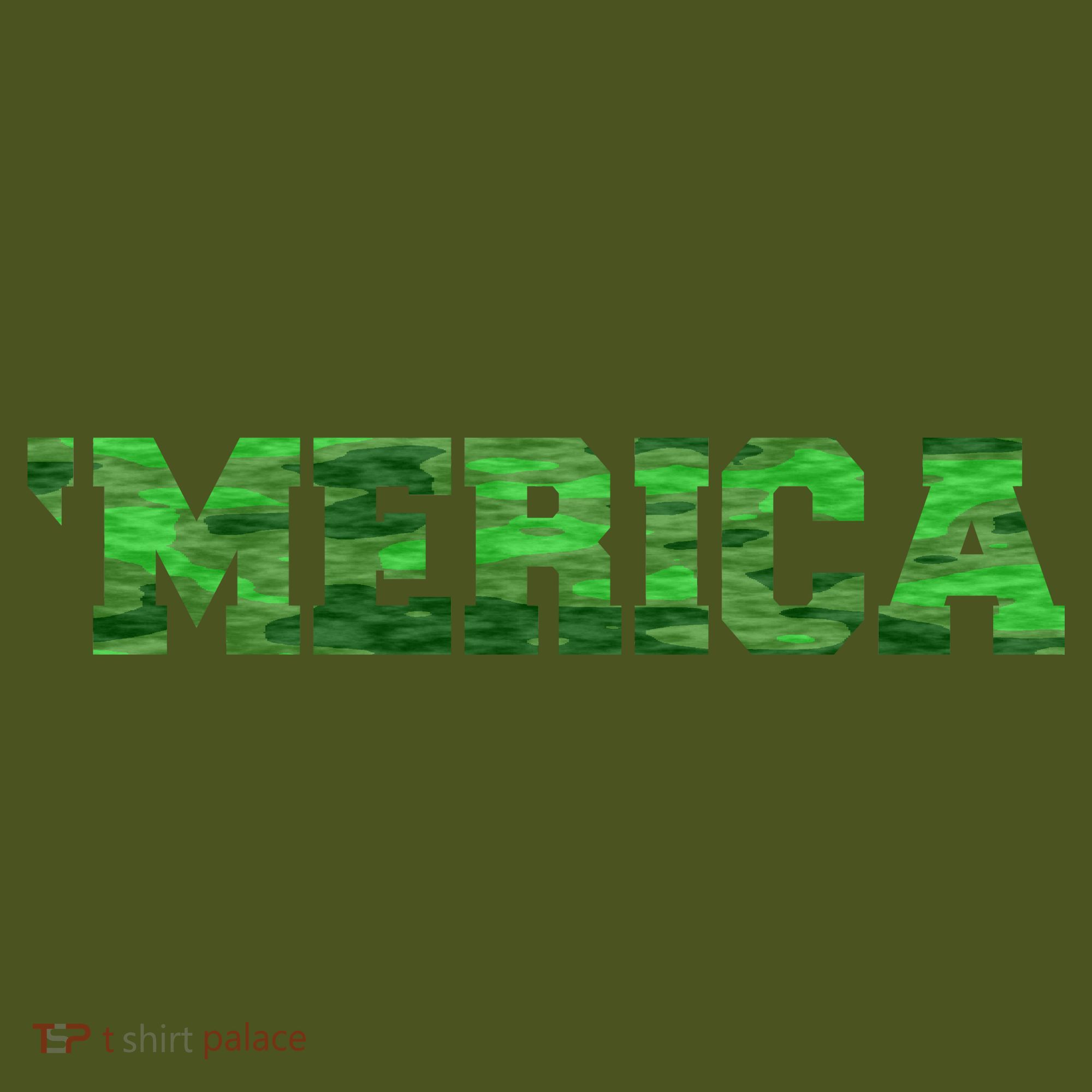 Merica Camo Logo Kids Hoodie