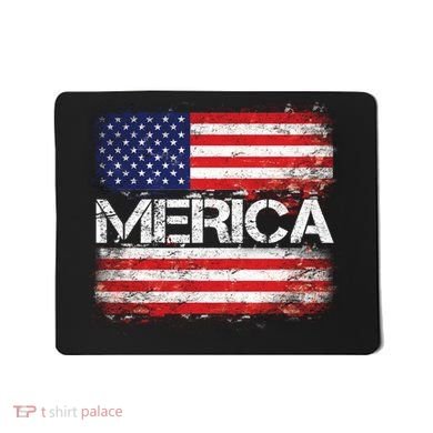 Merica Distressed Flag Mousepad