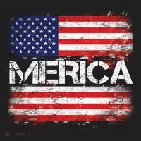 Merica Distressed Flag Golf Towel thumb 3