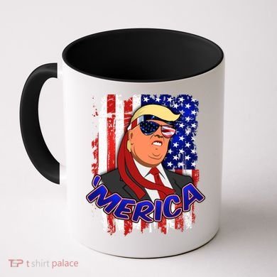 Merica Donald Trump Coffee Mug