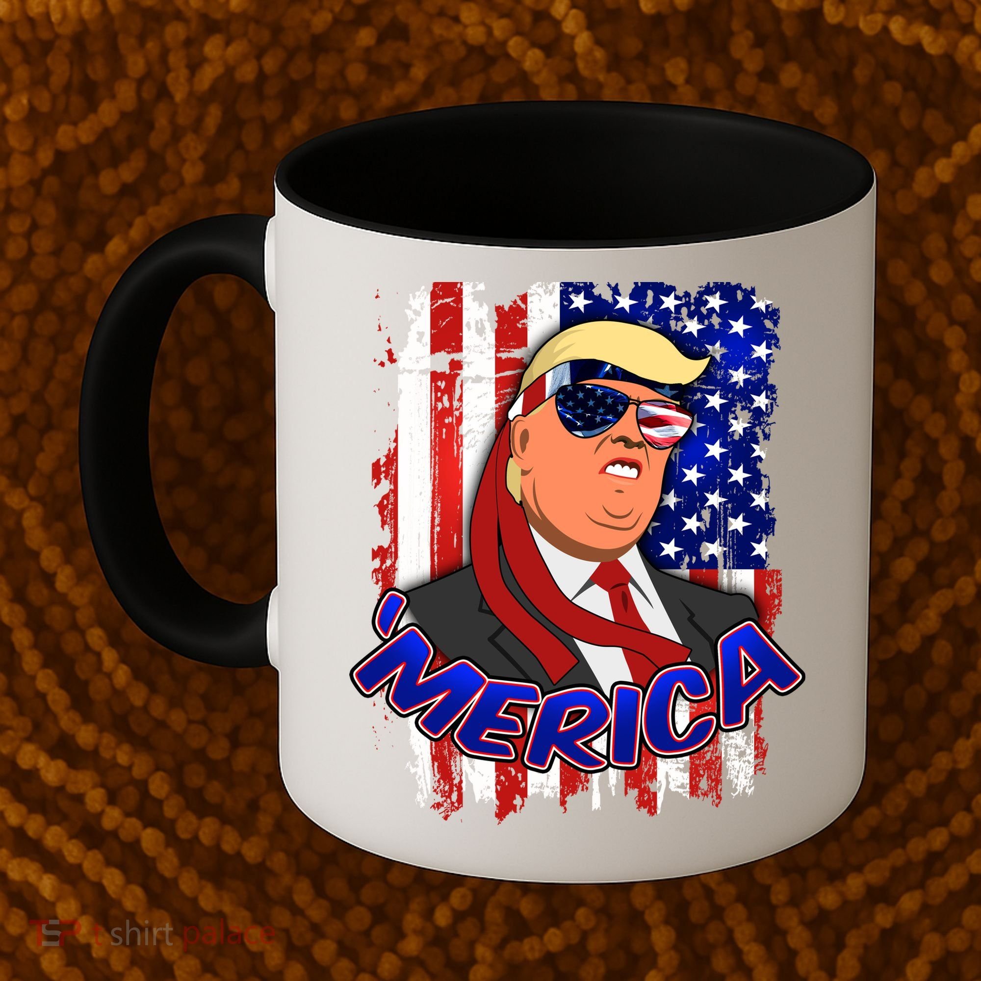 Merica Donald Trump Coffee Mug