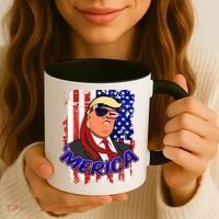 Merica Donald Trump Coffee Mug thumb 3