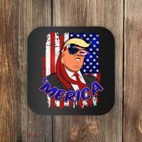 Merica Donald Trump Coaster thumb 0