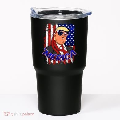 Merica Donald Trump Tumbler