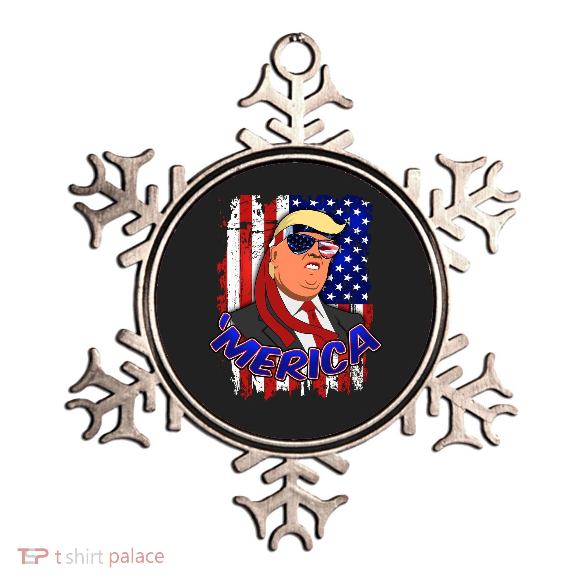 Merica Donald Trump Ornament