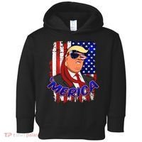 Merica Donald Trump Toddler Hoodie thumb 0
