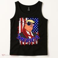 Merica Donald Trump Tank Top thumb 2