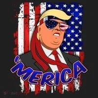 Merica Donald Trump Golf Towel thumb 3