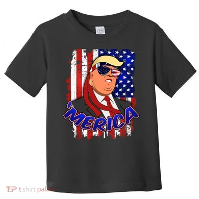 Merica Donald Trump Toddler T-Shirt