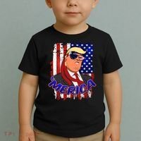 Merica Donald Trump Toddler T-Shirt thumb 2
