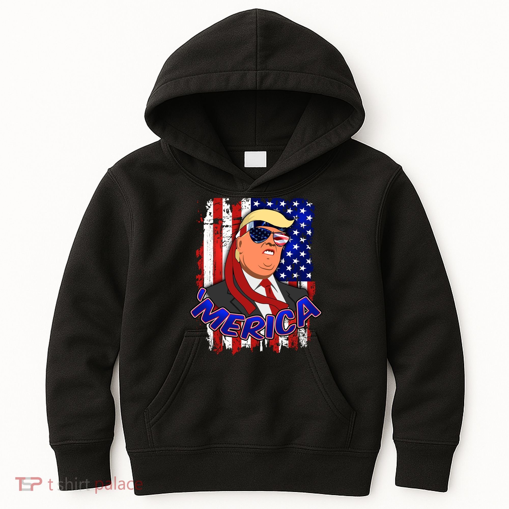 Merica Donald Trump Kids Hoodie