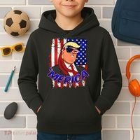 Merica Donald Trump Kids Hoodie thumb 2