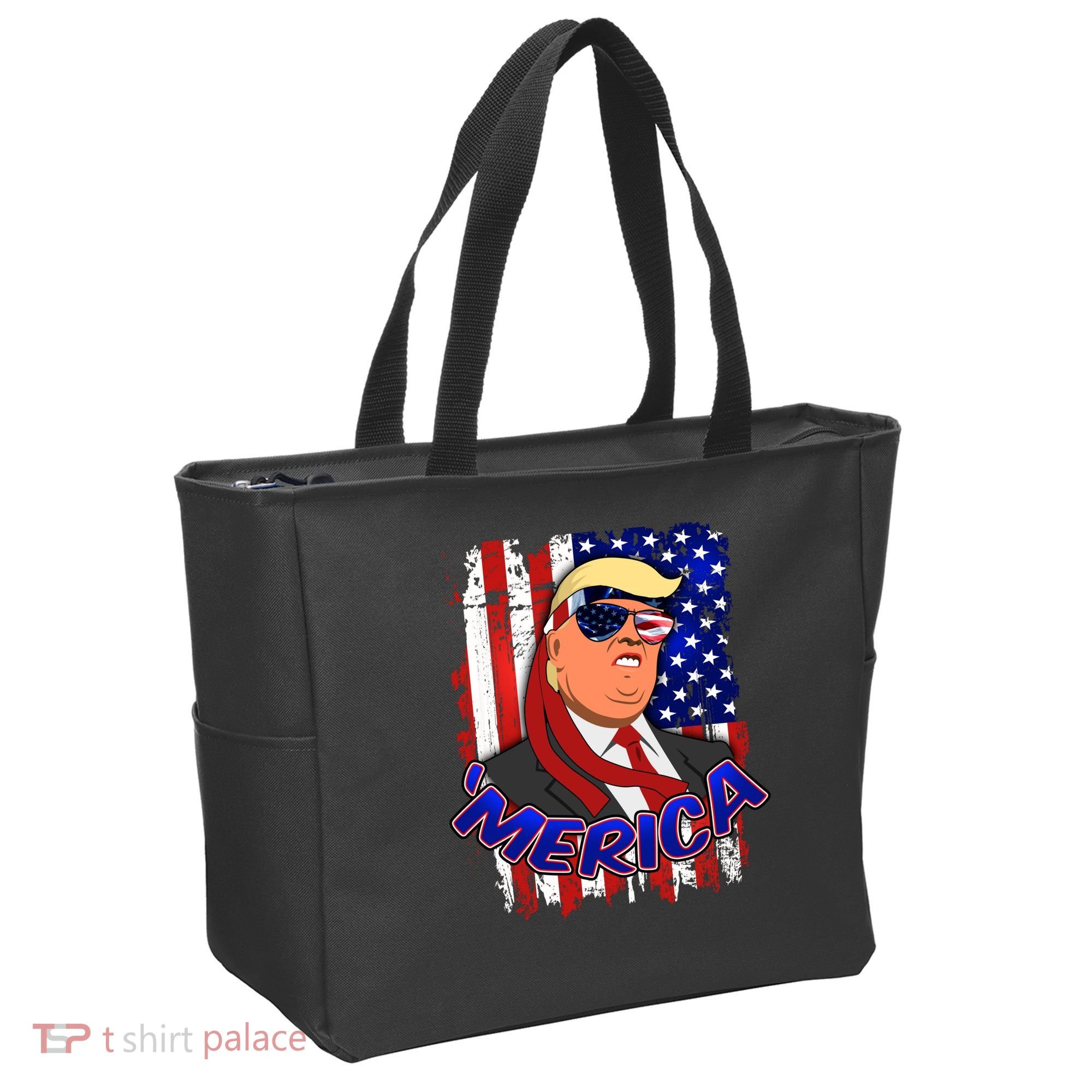 Merica Donald Trump Tote Bag