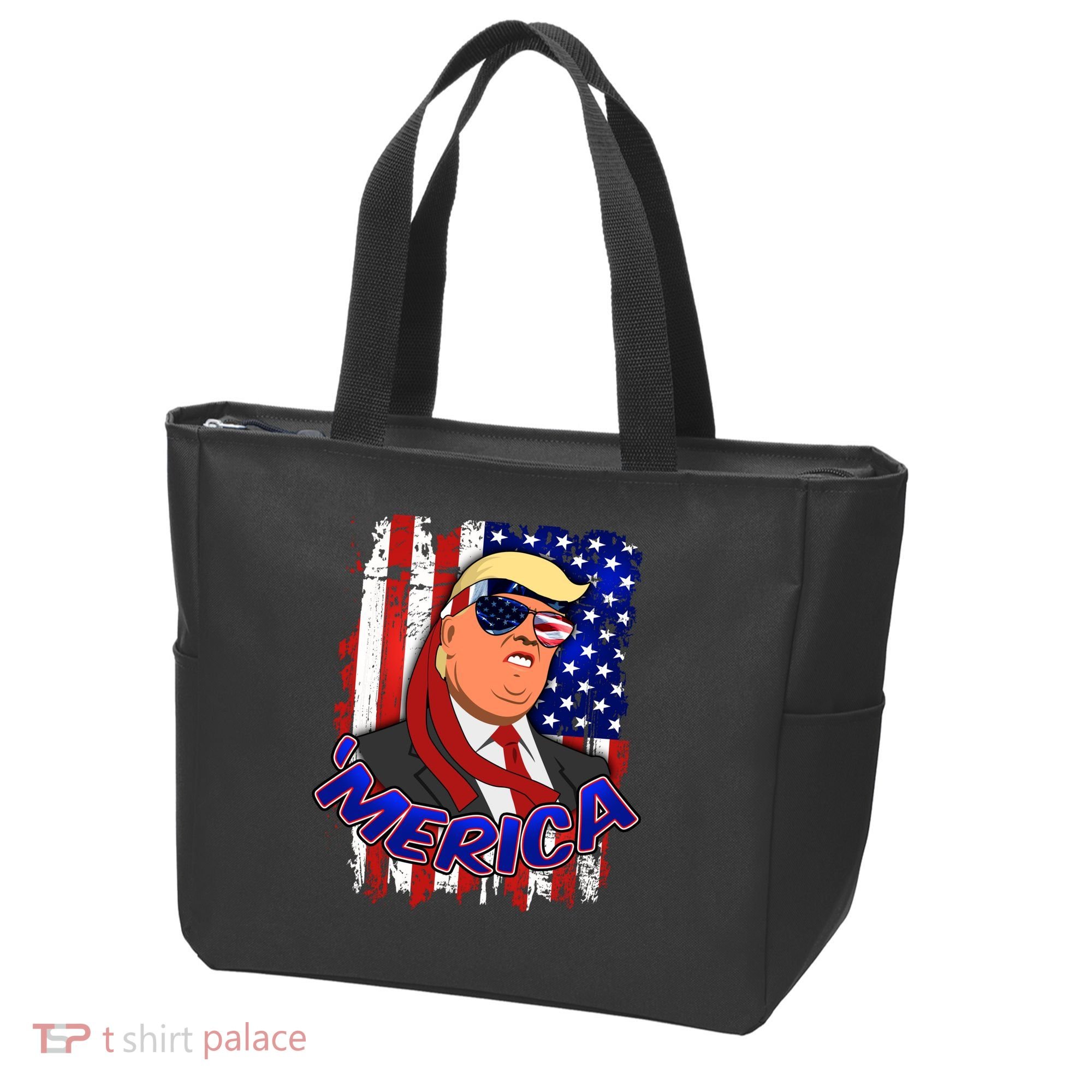 Merica Donald Trump Tote Bag