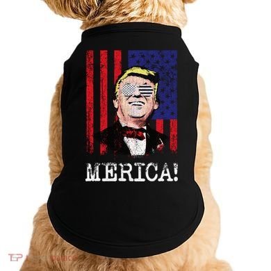Merica Donald Trump USA Doggie Tank