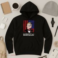 Merica Donald Trump USA Hoodie thumb 3