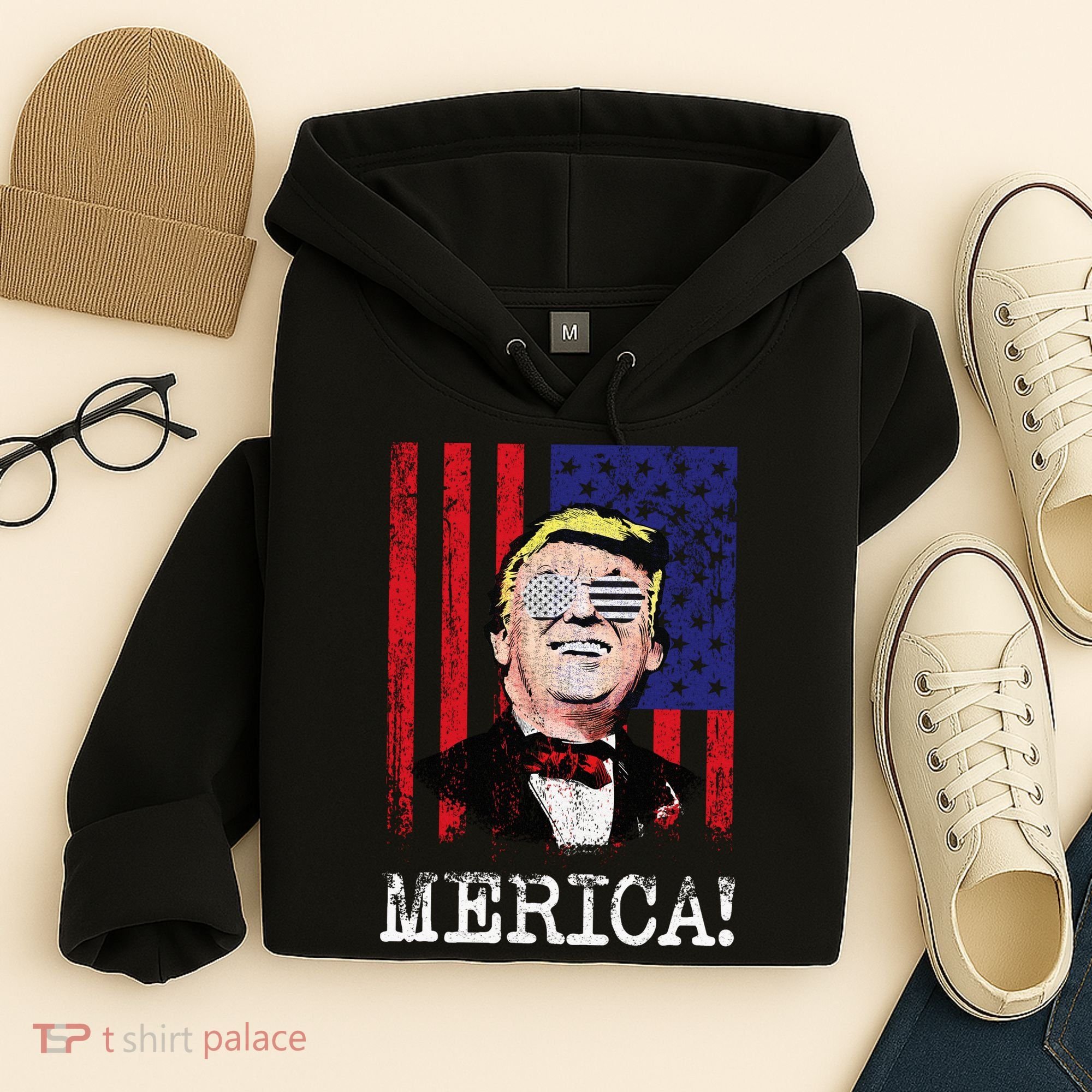 Merica Donald Trump USA Hoodie