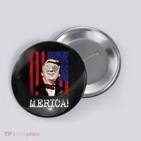 Merica Donald Trump USA Button thumb 0