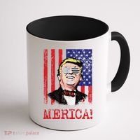 Merica Donald Trump USA Coffee Mug thumb 1