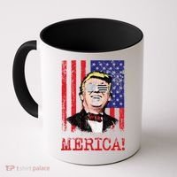 Merica Donald Trump USA Coffee Mug thumb 0