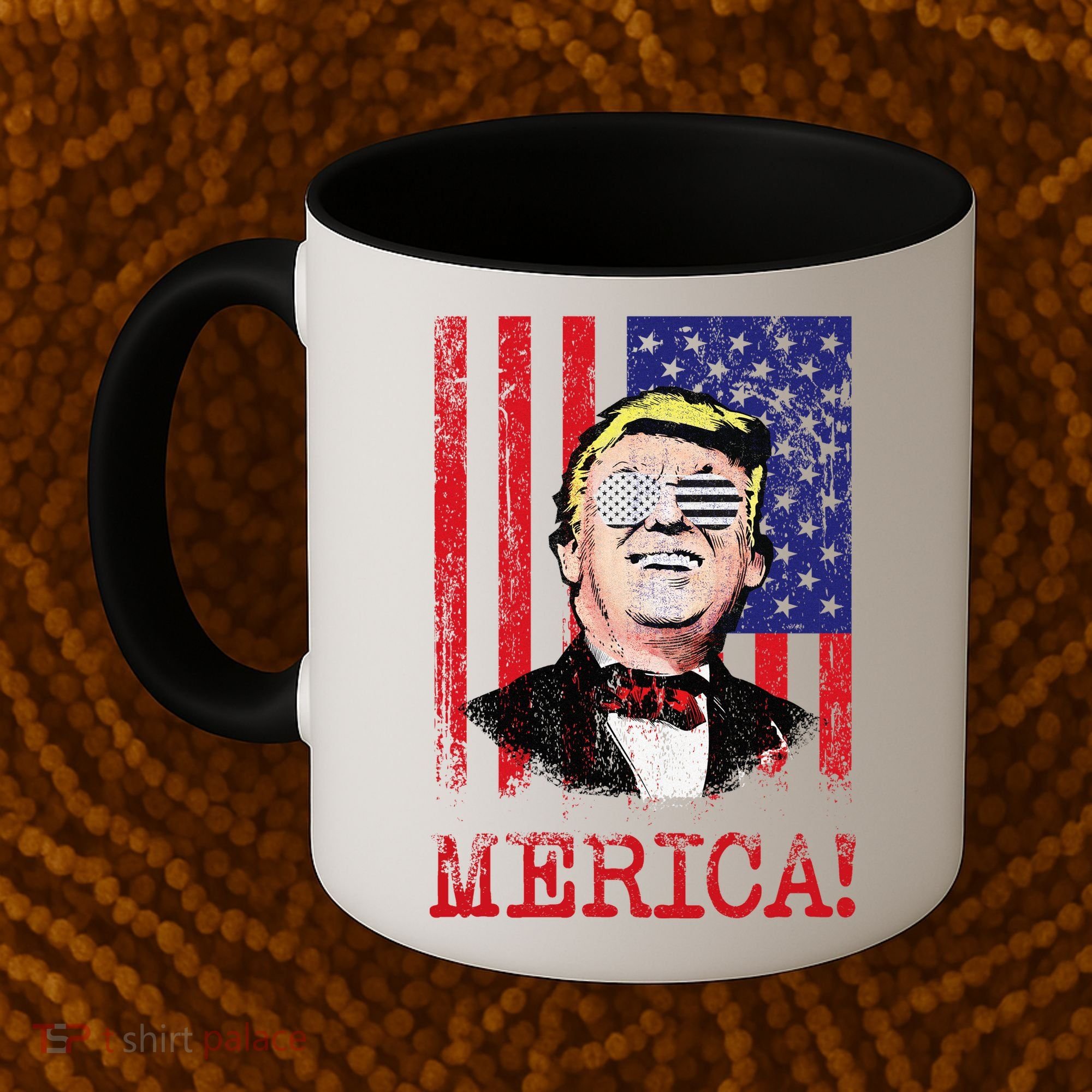 Merica Donald Trump USA Coffee Mug