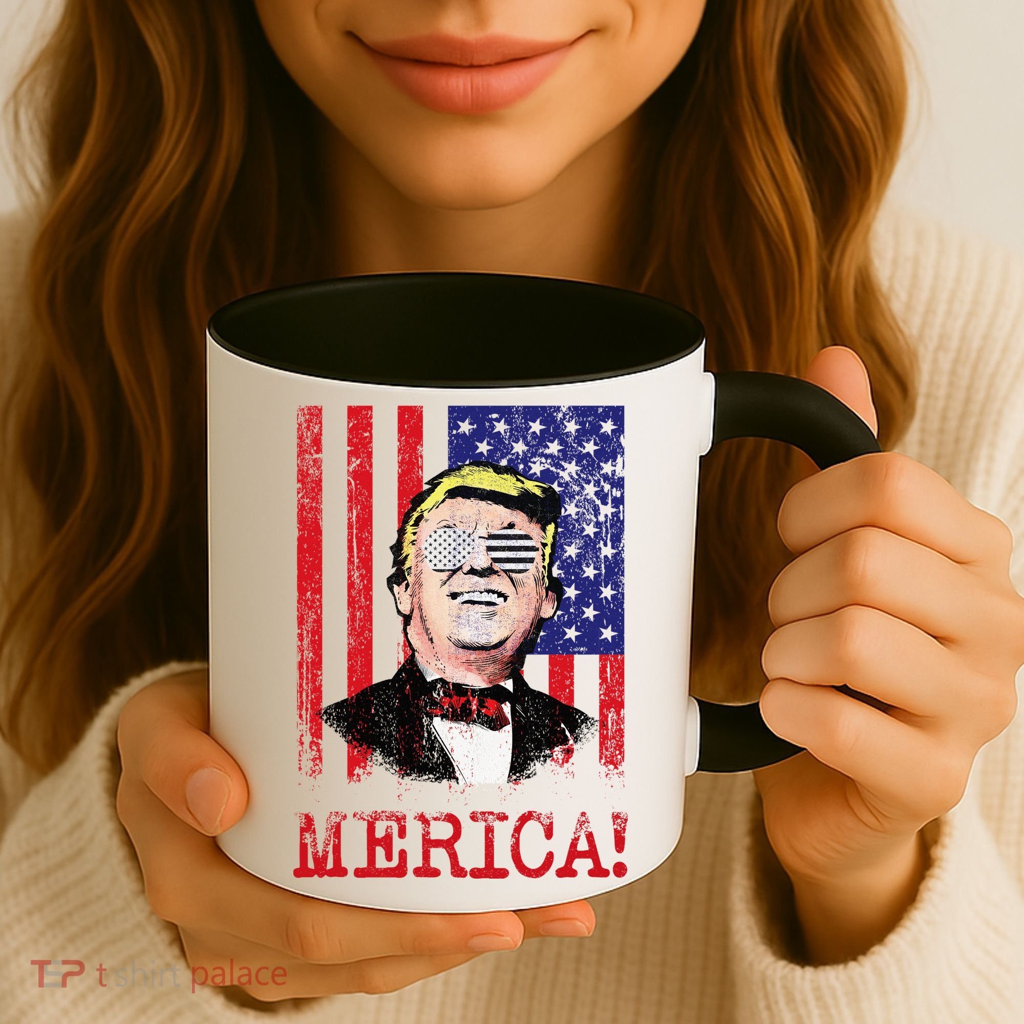 Merica Donald Trump USA Coffee Mug