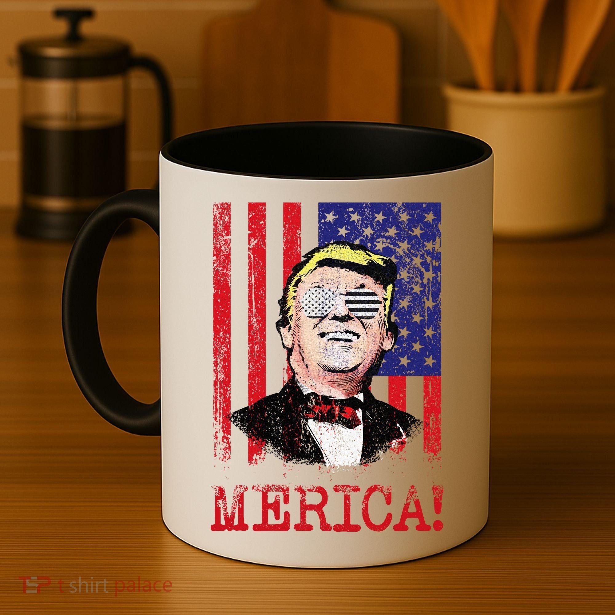 Merica Donald Trump USA Coffee Mug