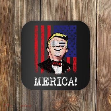 Merica Donald Trump USA Coaster