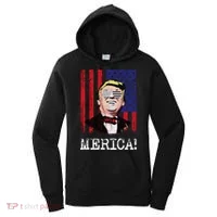 Merica Donald Trump USA Women's Hoodie thumb 0