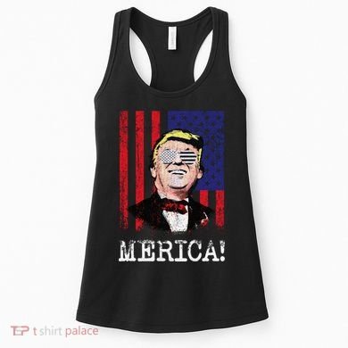 Merica Donald Trump USA Women's Tank Top