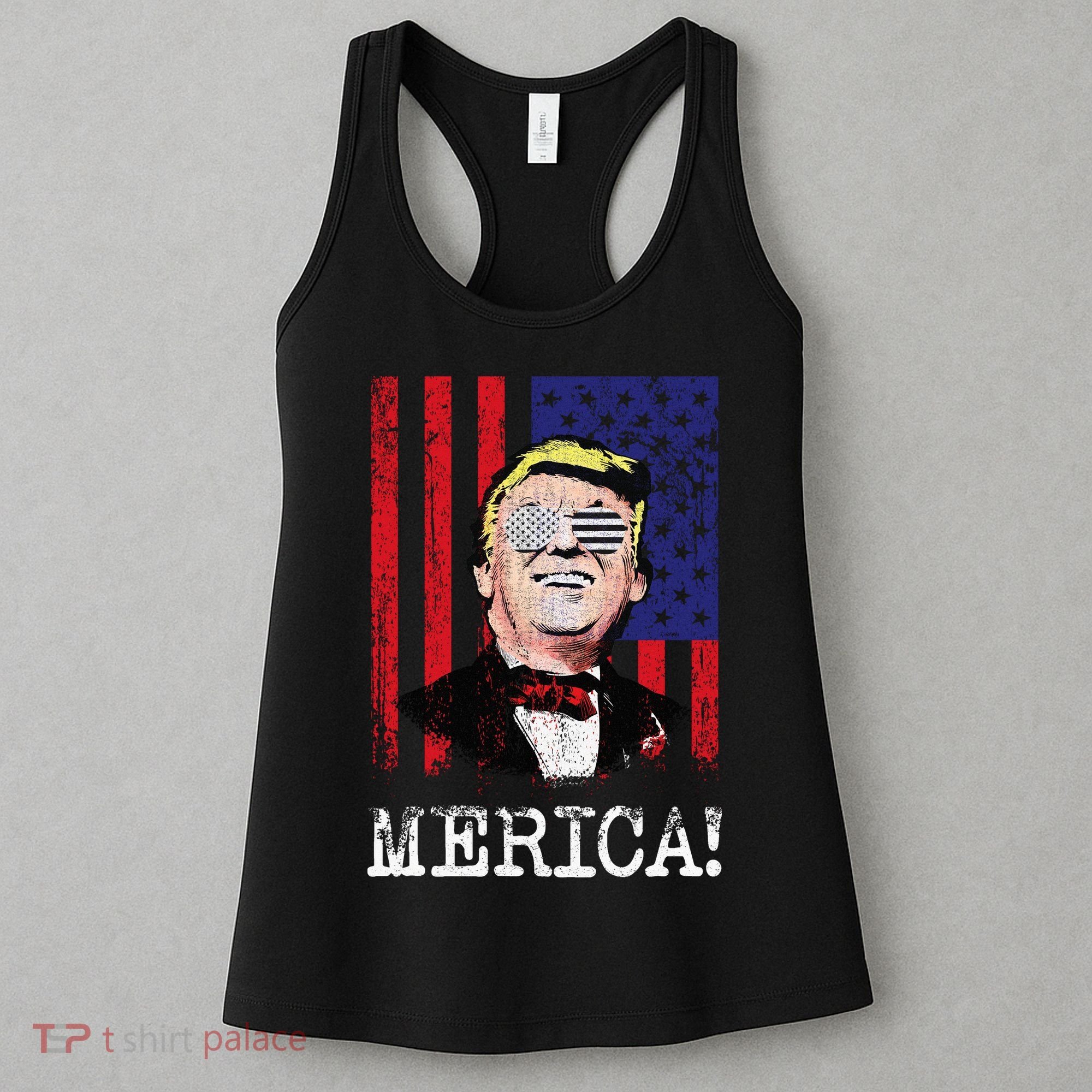Merica Donald Trump USA Women's Tank Top