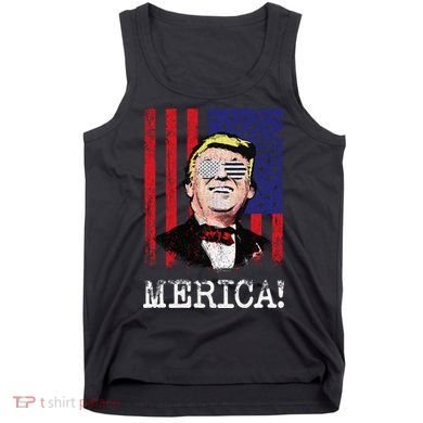 Merica Donald Trump USA Tank Top