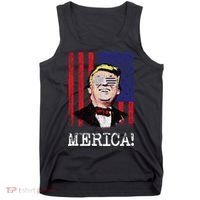 Merica Donald Trump USA Tank Top thumb 0