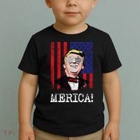 Merica Donald Trump USA Toddler T-Shirt thumb 2